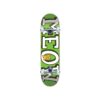 Meow Skateboards Logo Green complete 7.75"