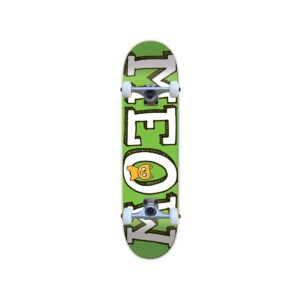 Meow Skateboards Logo Green complete 7.75"